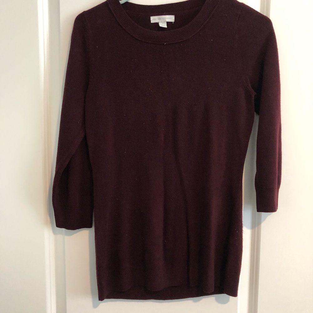 Sweater - wine/burgundy